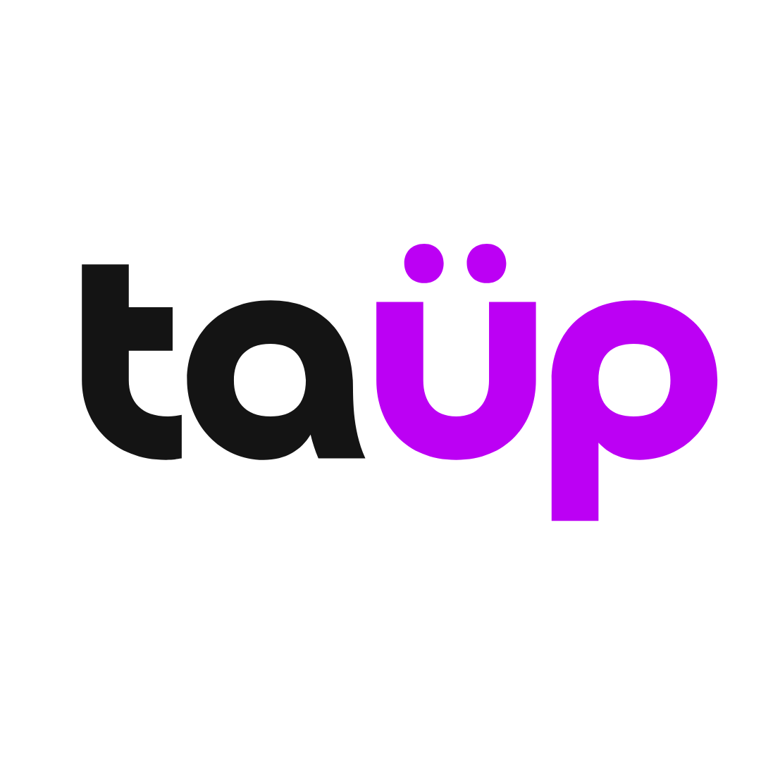 LOGO TAUP - BLANCO